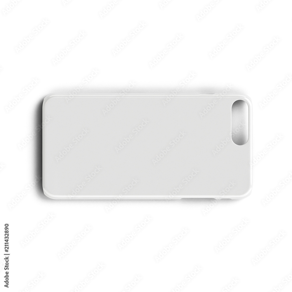 Blank Phone case on a white background Blank Phone case on a white background