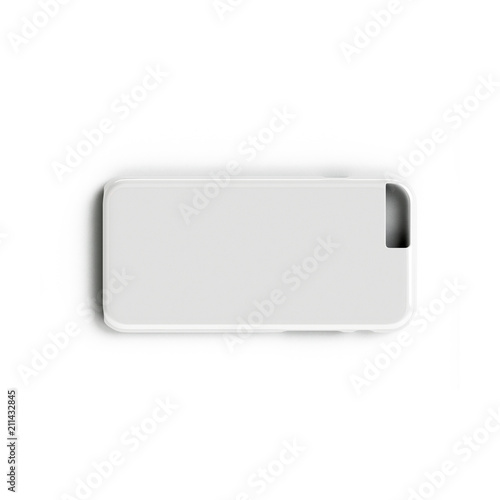 Blank Phone case on a white background