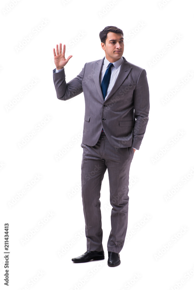 Businessman isolated on white background Businessman isolated on white background
