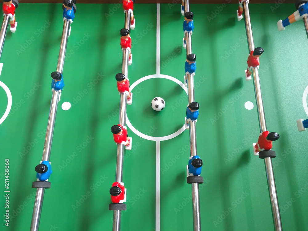 table soccer game or football game