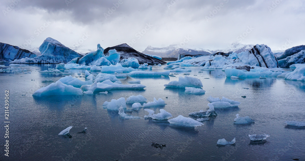 Iceberg lagoon Jokulsaron, Iceland