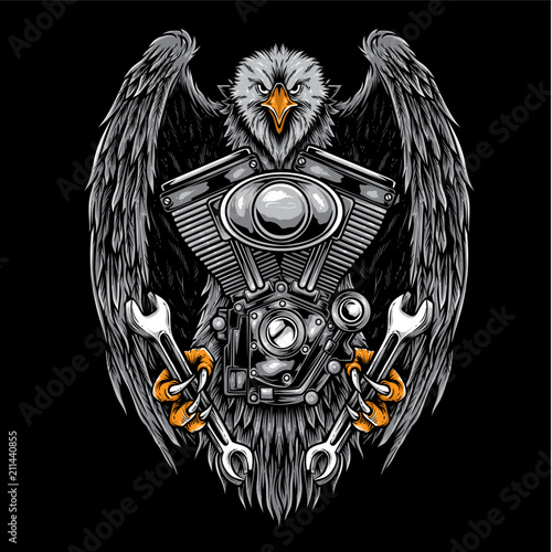 bikers society vector