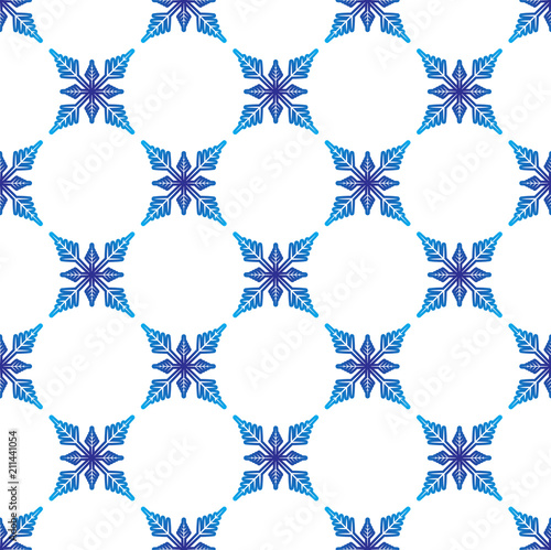 seamless blue pattern