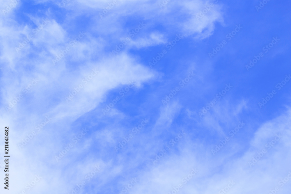 青空と白い雲 青空と白い雲