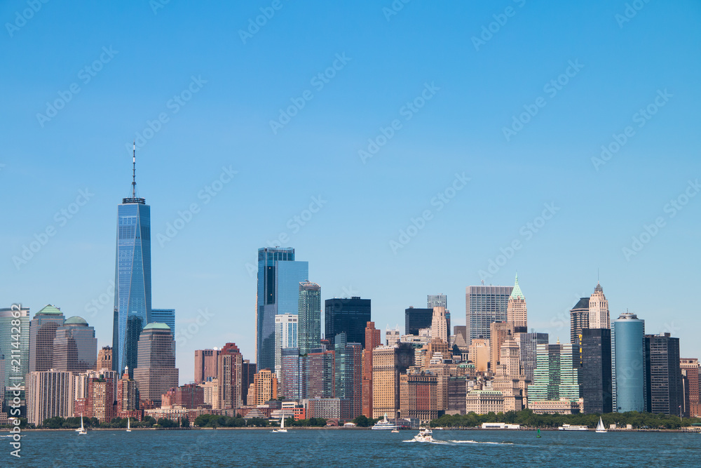 New York City skyscraper in lower Manhattan