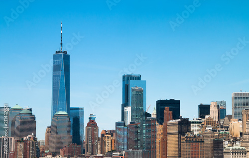 New York City skyscraper in lower Manhattan © marls