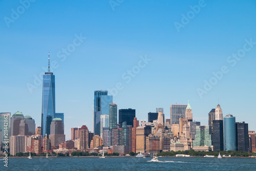 New York City skyscraper in lower Manhattan © marls