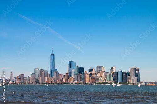 New York City skyscraper in lower Manhattan