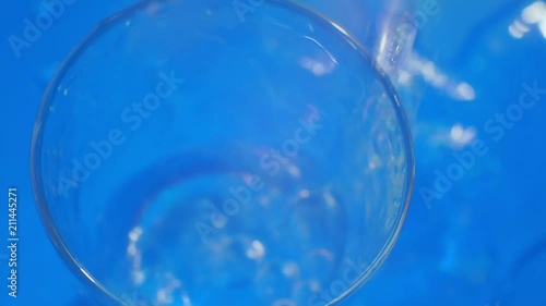 Wallpaper Mural clean clear water in a glass close-up. Torontodigital.ca