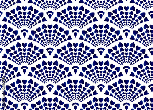 porcelain seamless pattern