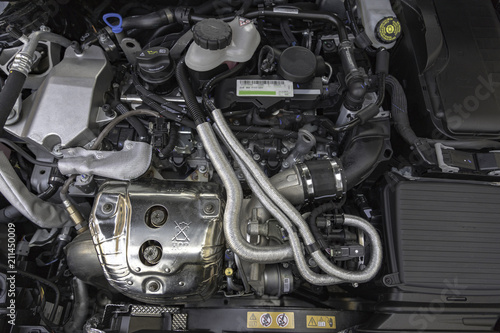 Car engine room