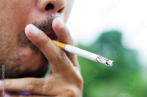 Male are smokers with stress