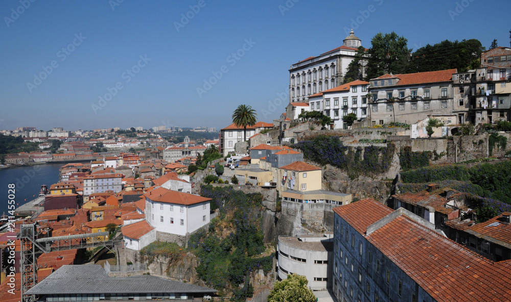 Porto, Portugal - july 10 2010 : city center
