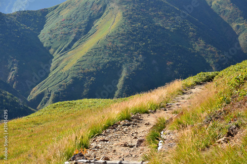 Mountain trail in Hakusan