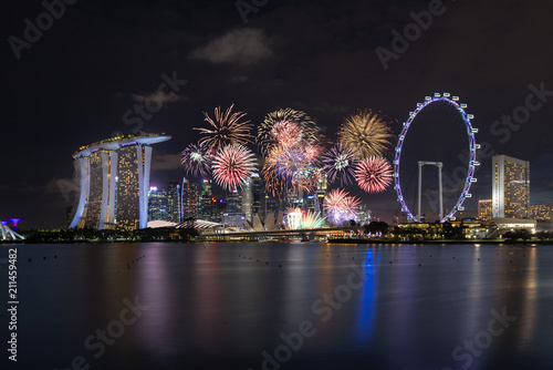 Photography Singapore National Day 2018 Fireworks