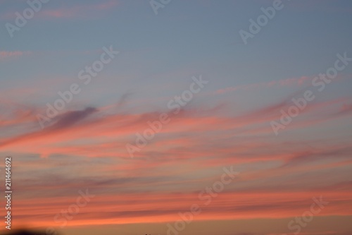 Blurred Texture of colorful Sunset clouds