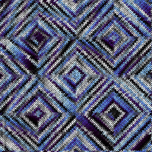 Seamless background pattern. Imitation of a texture of rough canvas painted with paint.