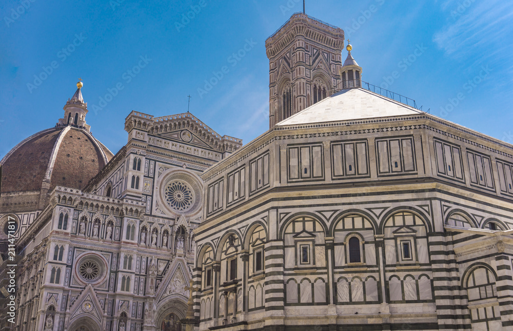 Baptistery of St. John in Florence, Italy