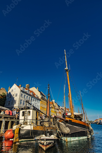 Nyhavn in Copenhagen, Denmark