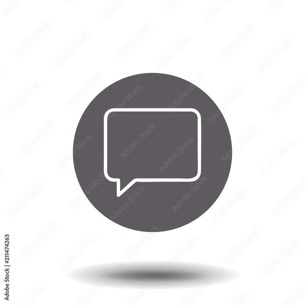 Speech bubbles icon flat icon. Single high quality outline symbol of info for web design or mobile app. Thin line signs of chat for design logo, visit card, etc. Speech bubbles icon flat icon. Single high quality outline symbol of info for web design or mobile app. Thin line signs of chat for design logo, visit card, etc.
