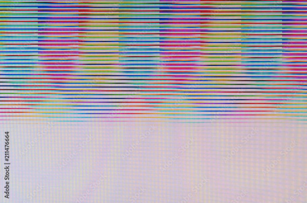 Fototapeta Pixel pattern of a digital glitch / Abstract background, pixel patterns of a digital glitch.