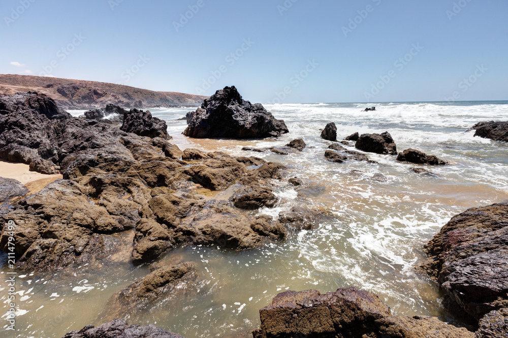Fototapeta premium Paysage de Mirleft vers Tiznit - Maroc
