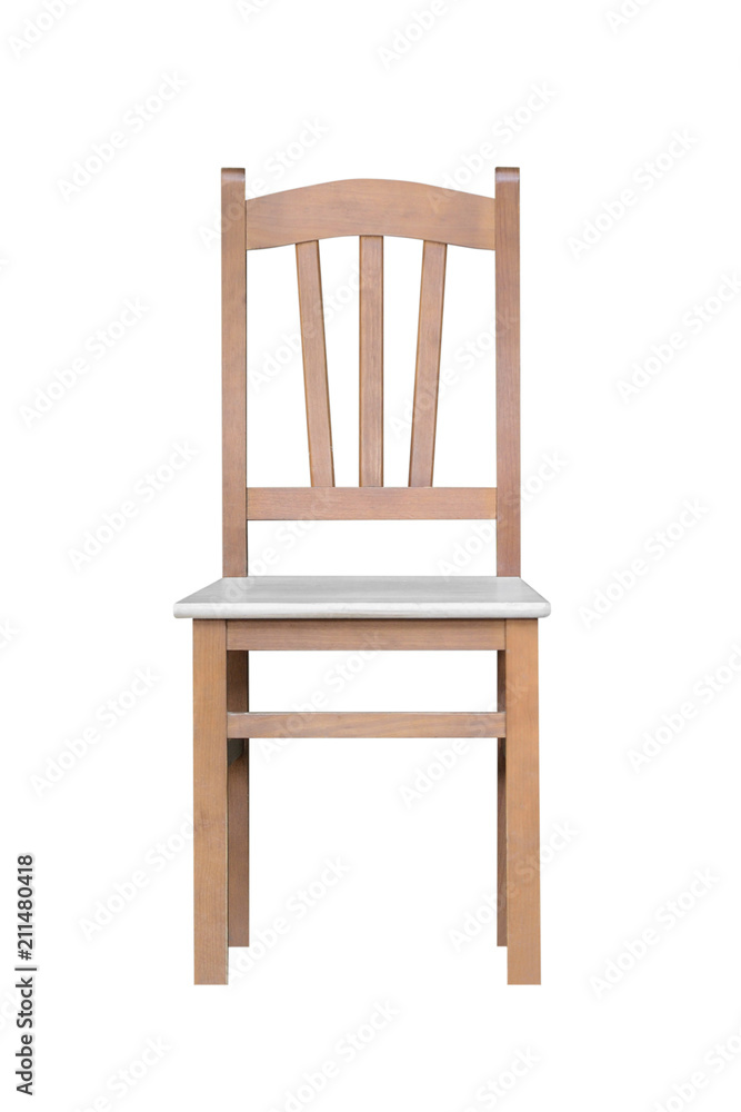 wooden chair isolated on white background wooden chair isolated on white background