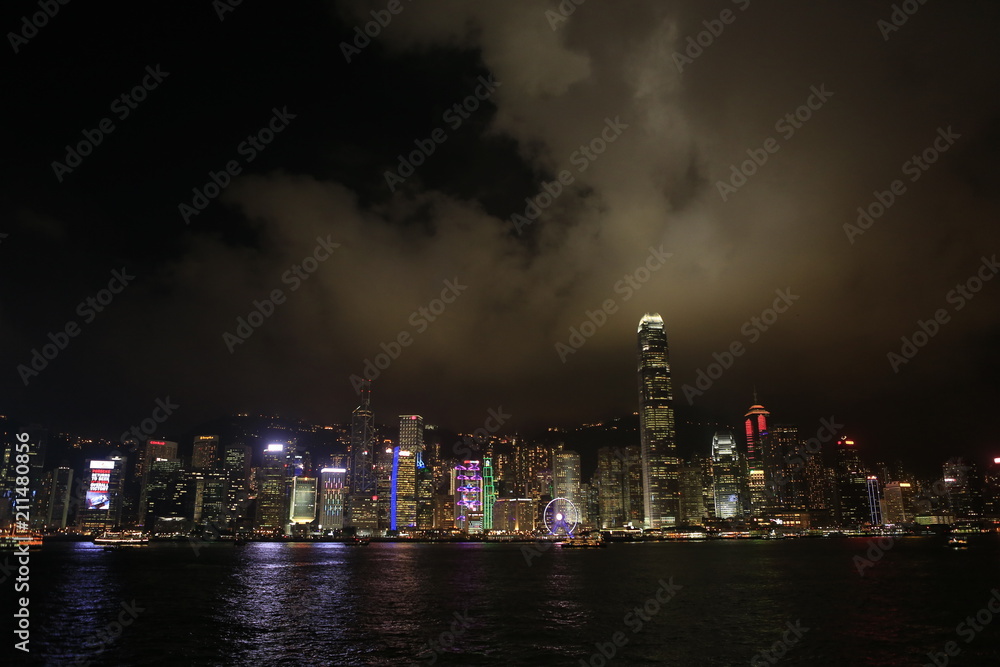 Hong Kong de nuit Hong Kong de nuit
