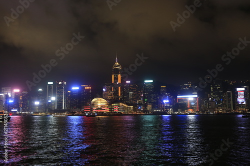 Hong Kong de nuit