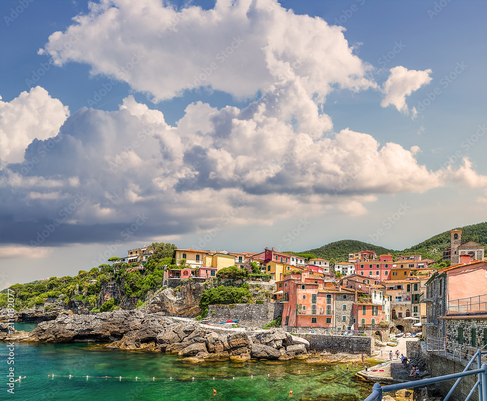 scenic view of Cinque Terre village