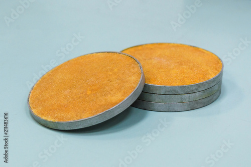 Test-plate for nuclear experiment