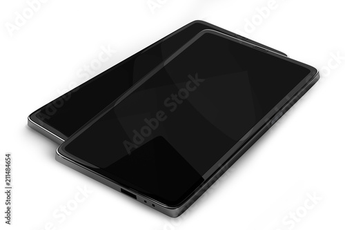 mobile phone 3d-illustratio...