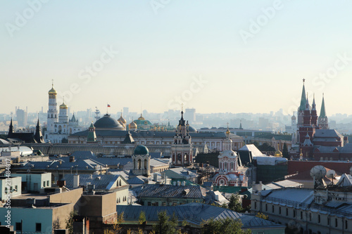 Panorama of Moscow, Russia © nastyakamysheva
