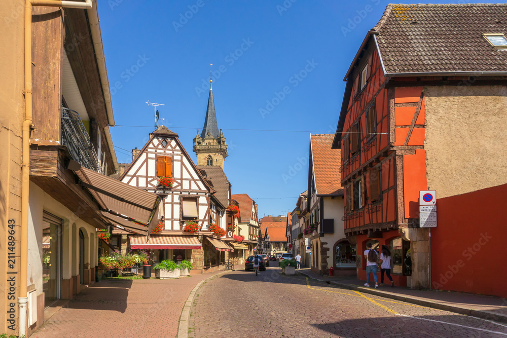 Obraz premium Traditional colorful houses in La Petite France, Strasbourg, Alsace, France