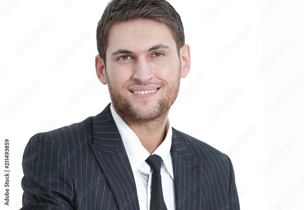 closeup portrait of a successful businessman closeup portrait of a successful businessman