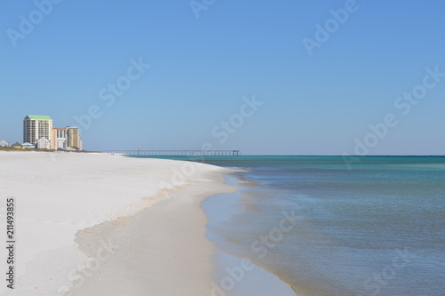White sand beach