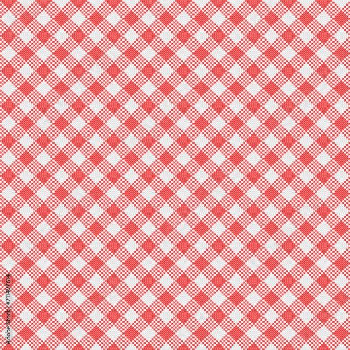 Pixel Tablecloth Multiply Colors Pattern