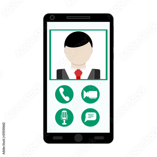 Video call use smartphone