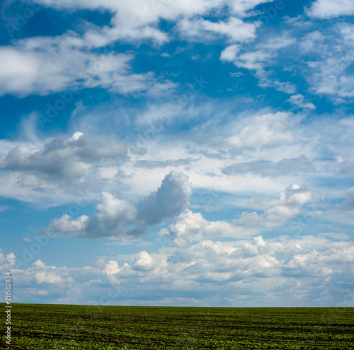 Blue Sky with clouds