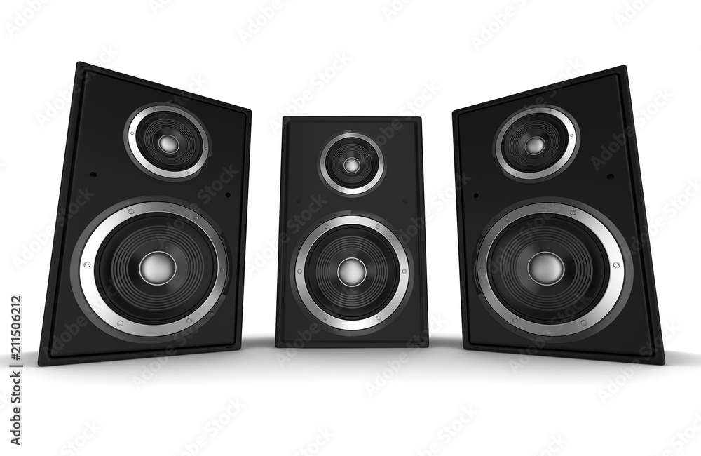 speaker concept 3d illustration speaker concept 3d illustration