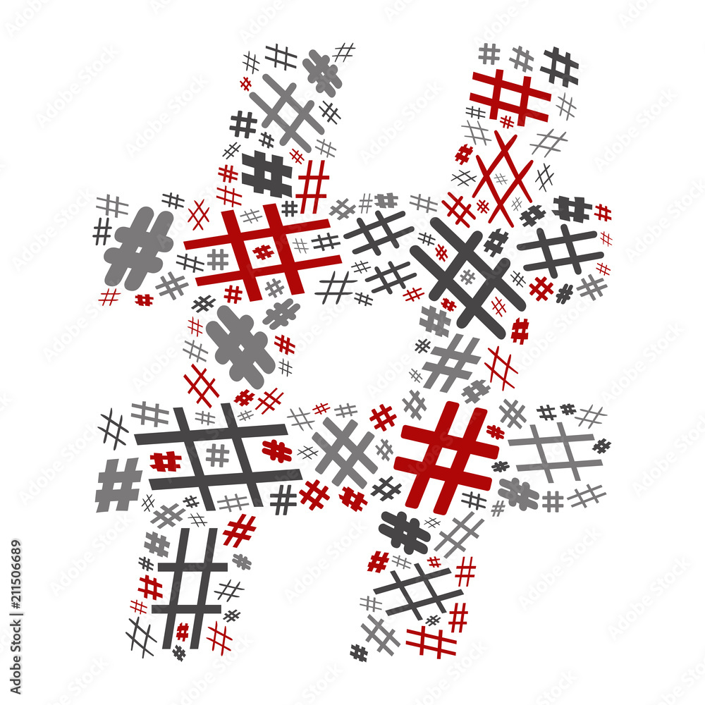 Vector conceptual red, gray and black playful funny education font made of symbol collection or group on character shapes isolated on white background. A modern art alphabet learning element design Vector conceptual red, gray and black playful funny education font made of symbol collection or group on character shapes isolated on white background. A modern art alphabet learning element design