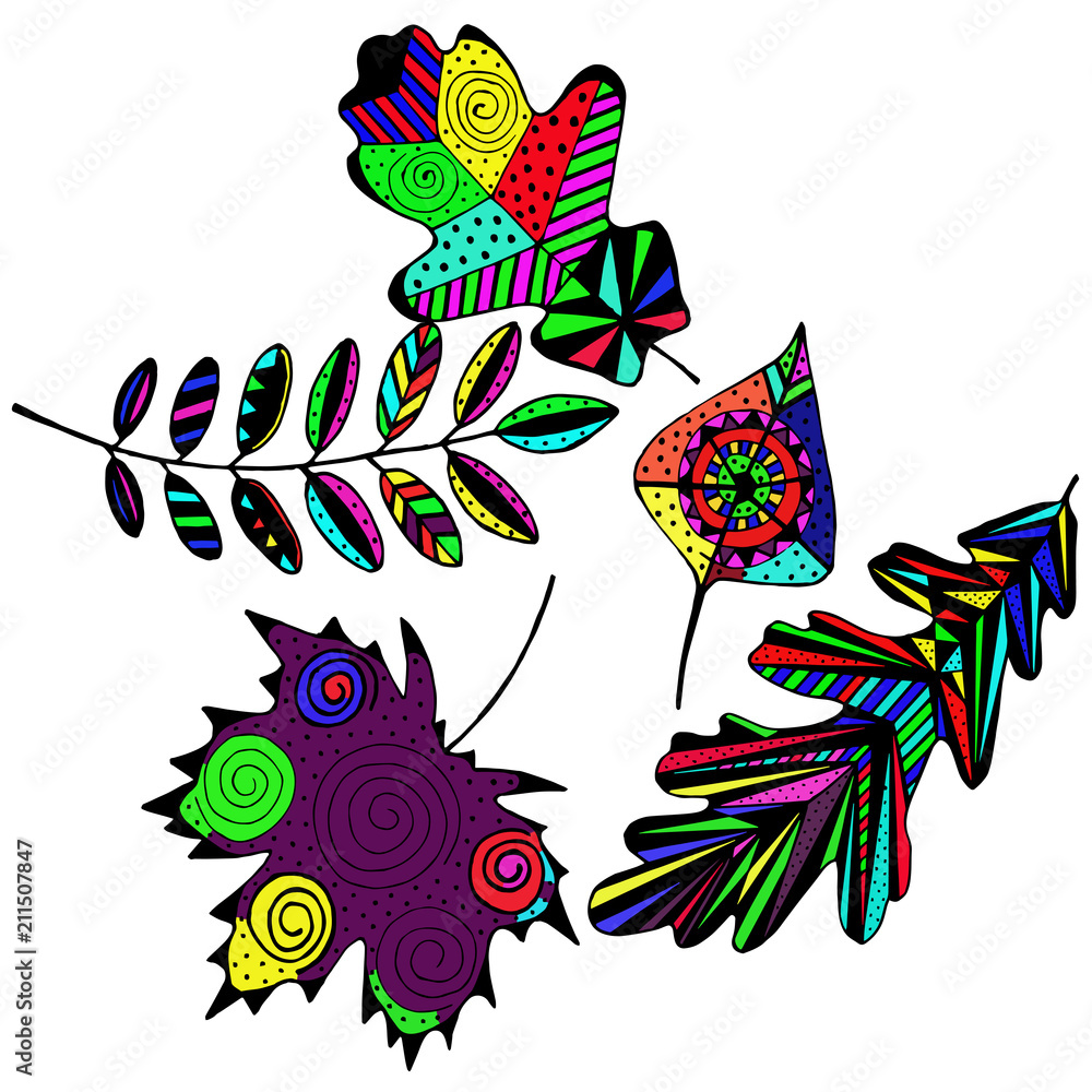 Naklejka premium floral illustration