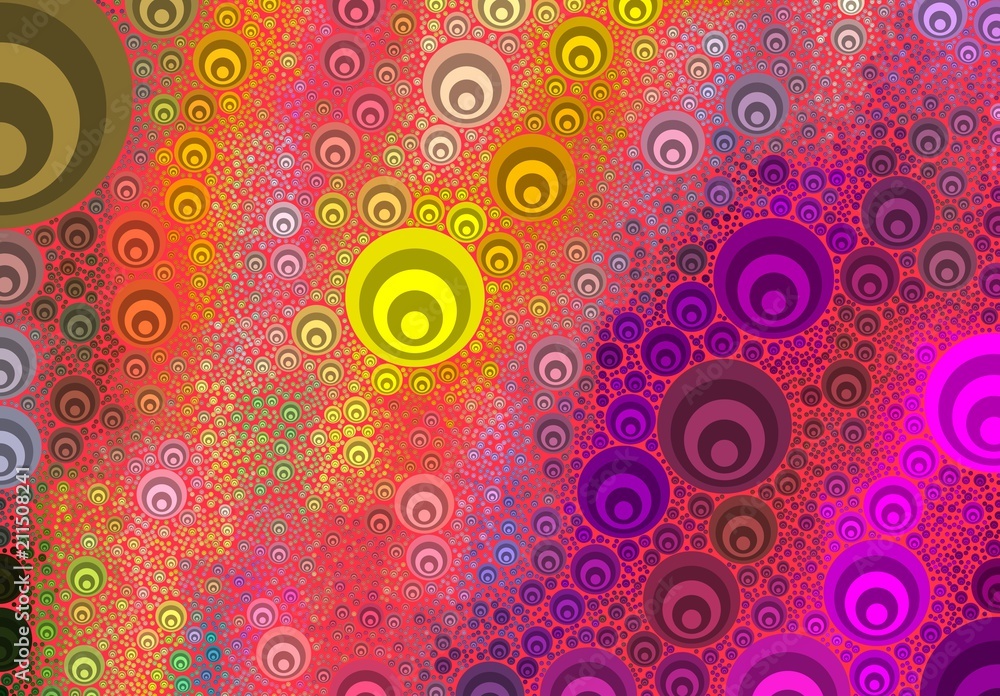 vivid vibrant dot pattern abstract background