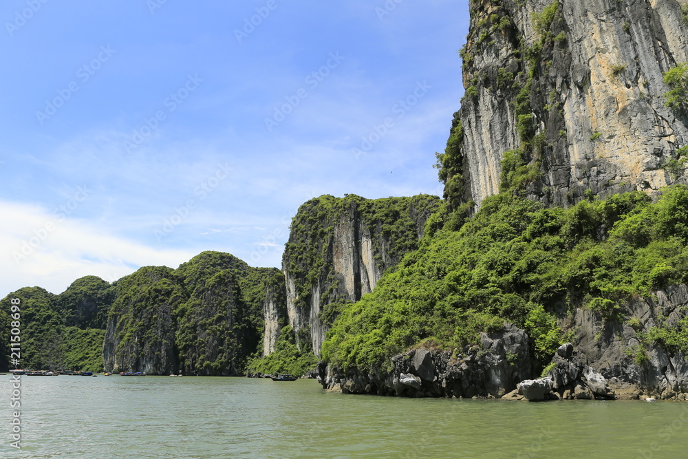 Baie d'Along au Vietnam