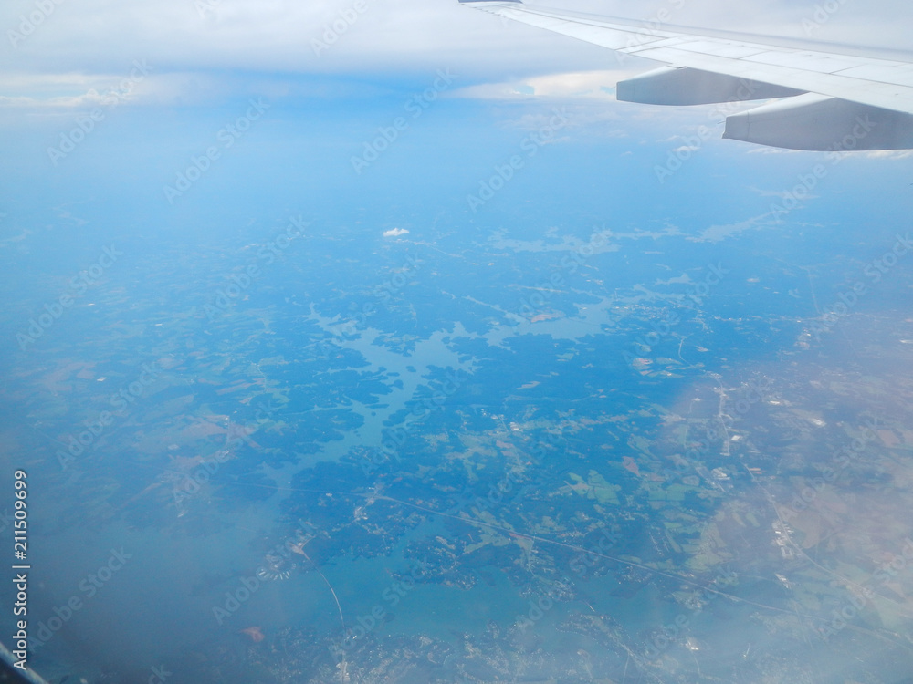 Obraz premium EARTH FROM ABOVE