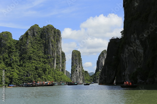 Baie d'Along au Vietnam