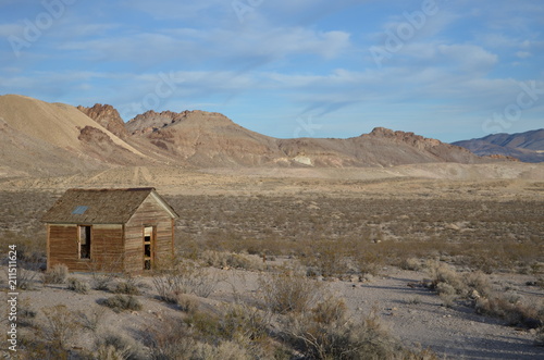 Abandoned Shack in Desert