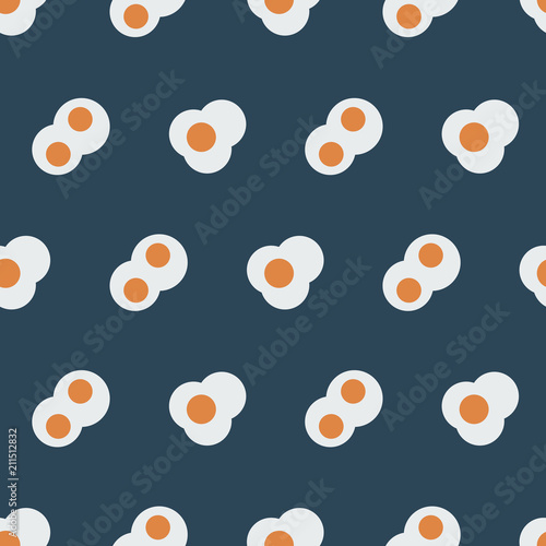 Fototapeta Naklejka Na Ścianę i Meble -  Pattern with eggs
