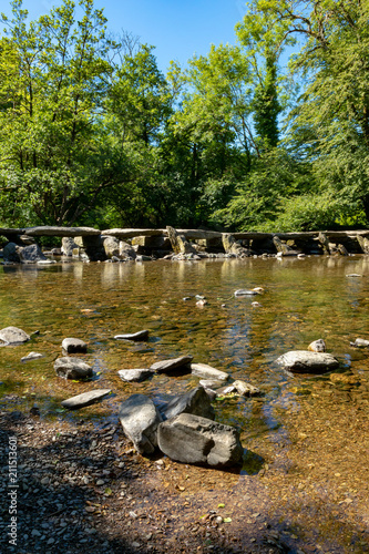 Tarr Steps, Somerset, England photo