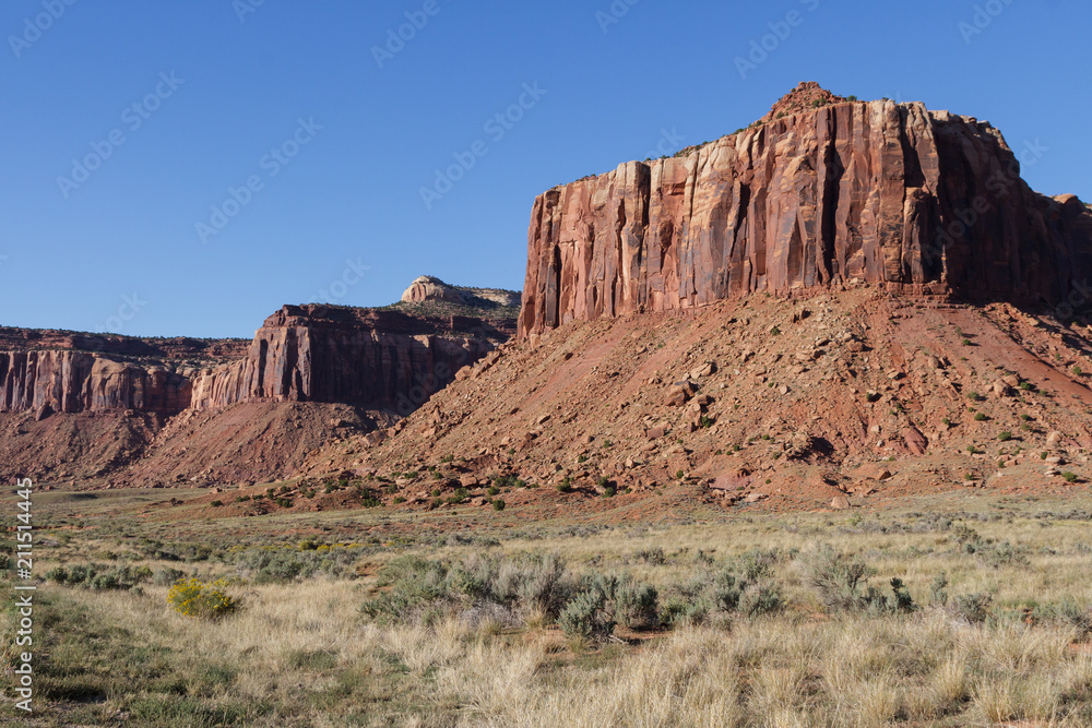 Red Rock Formations Near Canyonlands National Park, Utah. Red Rock Formations Near Canyonlands National Park, Utah.